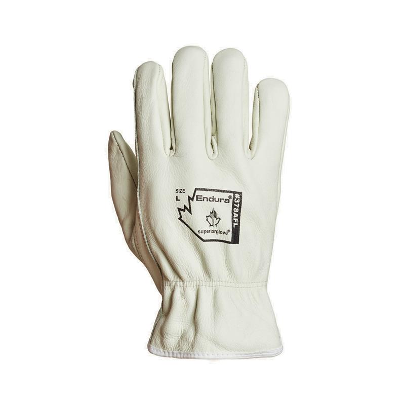 ENDURA COWHIDE FLEECE LINED DRIVER - Insulated Leather Gloves
